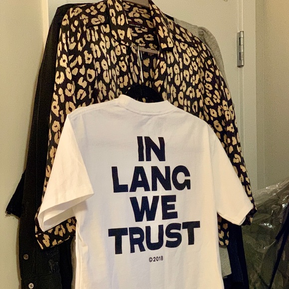 NWT RARE EXCLUSIVE Helmut Lang Logo Tee Sold Out - Picture 7 of 8